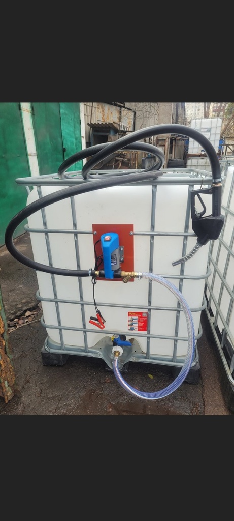 Міні АЗС 12 вольт 50-55 л/хв. для дизельного топлива