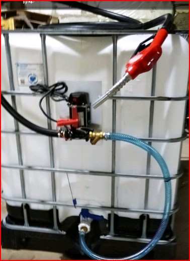 Міні АЗС 220 вольт 55 л/хв. для дизельного палива