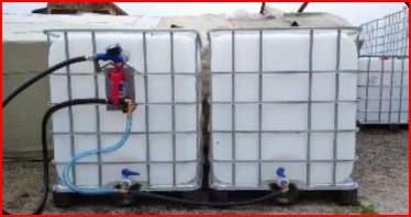 Міні АЗС 12 вольт 180вт 50-55 л/хв. з електронним лічильником (копія)